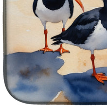 Load image into Gallery viewer, Oystercatchers Foraging Dish Drying Mat