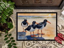 Load image into Gallery viewer, Oystercatchers Foraging Doormat-24x36 Indoor / Outdoor Rug | Made in USA