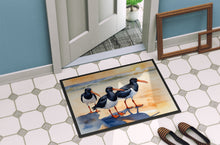 Load image into Gallery viewer, Oystercatchers Foraging Doormat - 18X27 Indoor / Outdoor Rug | Made in USA