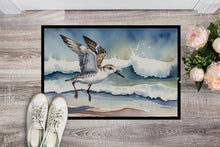 Load image into Gallery viewer, Sanderling Racing the Tide Doormat - 18X27 Indoor / Outdoor Rug | Made in USA