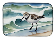 Load image into Gallery viewer, Sanderling Racing the Tide Dish Drying Mat