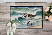 Load image into Gallery viewer, Sanderling Racing the Tide Doormat - 18X27 Indoor / Outdoor Rug | Made in USA