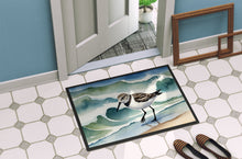 Load image into Gallery viewer, Sanderling Racing the Tide Doormat - 18X27 Indoor / Outdoor Rug | Made in USA