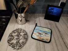 Load image into Gallery viewer, Sandpipers Hunting Pot Holders - Set of 2 Decorative Kitchen Helpers | Made in the USA