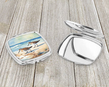 Load image into Gallery viewer, Sandpipers Hunting Compact Mirror – Stylish Purse Mirror with Artistic Covers