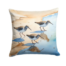 Load image into Gallery viewer, Sandpipers Throw Pillow