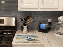 Load image into Gallery viewer, Tern Resting Glass Cutting Boards – Durable, Decorative Kitchen Art