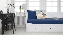 Load image into Gallery viewer, Tern Resting Standard Pillowcase – Artistic Decorative Front, White Back