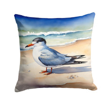 Load image into Gallery viewer, Tern Resting Throw Pillow - 14x14 Decorative Pillow – Art for Your Home &amp; Patio