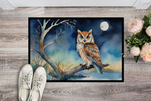 Load image into Gallery viewer, Owl Perched in Coastal Tree Doormat-24x36 Indoor / Outdoor Rug | Made in USA