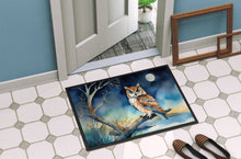 Load image into Gallery viewer, Owl Perched in Coastal Tree Doormat-24x36 Indoor / Outdoor Rug | Made in USA