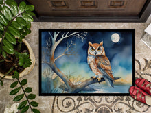 Load image into Gallery viewer, Owl Perched in Coastal Tree Doormat - 18X27 Indoor / Outdoor Rug | Made in USA