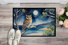 Load image into Gallery viewer, Owl Perched in Coastal Tree Doormat - 18X27 Indoor / Outdoor Rug | Made in USA