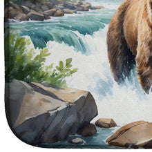 Load image into Gallery viewer, Alaskan Wilderness Grizzly Bear Dish Drying Mat