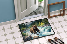 Load image into Gallery viewer, Alaskan Wilderness Grizzly Bear Doormat-24x36 Indoor / Outdoor Rug | Made in USA