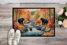 Load image into Gallery viewer, Bears Autumn in the Woods Doormat-24x36 Indoor / Outdoor Rug | Made in USA