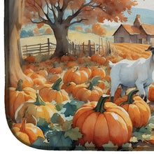 Load image into Gallery viewer, Autumn Goats Dish Drying Mat