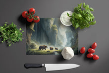 Load image into Gallery viewer, Cave Bears Glass Cutting Boards – Durable, Decorative Kitchen Art