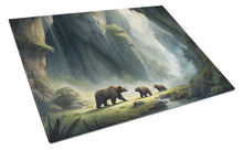 Load image into Gallery viewer, Cave Bears Glass Cutting Boards – Durable, Decorative Kitchen Art