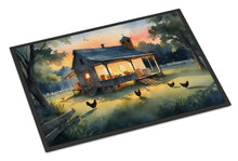 Load image into Gallery viewer, Chicken Coop at Dawn Doormat-24x36 Indoor / Outdoor Rug | Made in USA