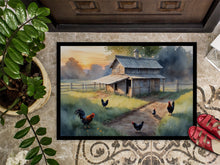 Load image into Gallery viewer, Chicken Coop at Dawn Doormat-24x36 Indoor / Outdoor Rug | Made in USA