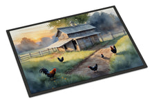 Load image into Gallery viewer, Chicken Coop at Dawn Doormat-24x36 Indoor / Outdoor Rug | Made in USA