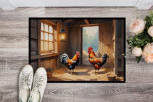 Load image into Gallery viewer, Chickens in the Coop Doormat-24x36 Indoor / Outdoor Rug | Made in USA