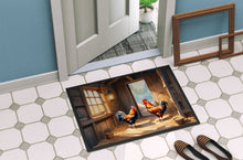 Load image into Gallery viewer, Chickens in the Coop Doormat-24x36 Indoor / Outdoor Rug | Made in USA