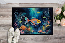 Load image into Gallery viewer, Bioluminescent Fish Doormat - 18X27 Indoor / Outdoor Rug | Made in USA