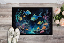 Load image into Gallery viewer, Bioluminescent Fish Doormat - 18X27 Indoor / Outdoor Rug | Made in USA