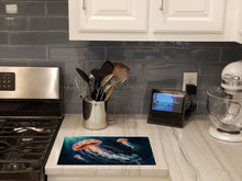 Load image into Gallery viewer, Deep-Sea Jellyfish Glass Cutting Boards – Durable, Decorative Kitchen Art
