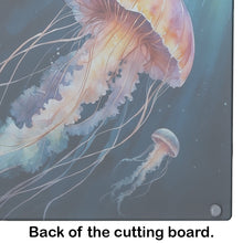 Load image into Gallery viewer, Deep-Sea Jellyfish Glass Cutting Boards – Durable, Decorative Kitchen Art