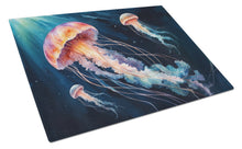 Load image into Gallery viewer, Deep-Sea Jellyfish Glass Cutting Boards – Durable, Decorative Kitchen Art
