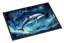 Load image into Gallery viewer, Dolphin in a Starry Sea Doormat-24x36 Indoor / Outdoor Rug | Made in USA