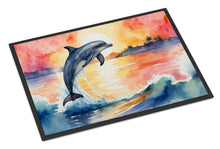Load image into Gallery viewer, Dolphin Leaping at Sunrise Doormat - 18X27 Indoor / Outdoor Rug | Made in USA