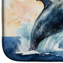 Load image into Gallery viewer, Humpback Whale Breaching Dish Drying Mat