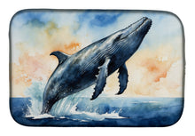 Load image into Gallery viewer, Humpback Whale Breaching Dish Drying Mat