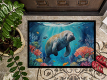Load image into Gallery viewer, Manatee and Coral Reefs Doormat-24x36 Indoor / Outdoor Rug | Made in USA
