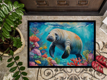 Load image into Gallery viewer, Manatee and Coral Reefs Doormat - 18X27 Indoor / Outdoor Rug | Made in USA