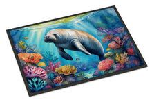 Load image into Gallery viewer, Manatee and Coral Reefs Doormat - 18X27 Indoor / Outdoor Rug | Made in USA