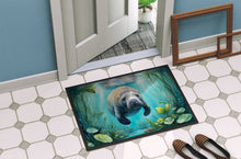 Load image into Gallery viewer, Manatee in a Crystal-Clear Spring Doormat