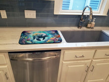 Load image into Gallery viewer, Manatee in a Dreamscape Dish Drying Mat