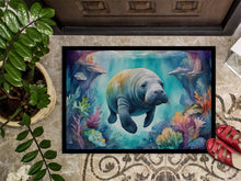 Load image into Gallery viewer, Manatee in a Dreamscape Doormat-24x36 Indoor / Outdoor Rug | Made in USA