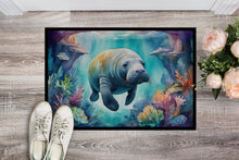 Load image into Gallery viewer, Manatee in a Dreamscape Doormat