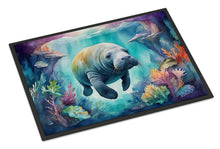 Load image into Gallery viewer, Manatee in a Dreamscape Doormat