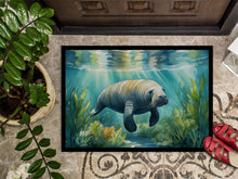 Load image into Gallery viewer, Manatee in a Seagrass Bed Doormat