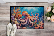 Load image into Gallery viewer, Octopus Among Coral Doormat - 18X27 Indoor / Outdoor Rug | Made in USA