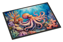 Load image into Gallery viewer, Octopus Among Coral Doormat - 18X27 Indoor / Outdoor Rug | Made in USA
