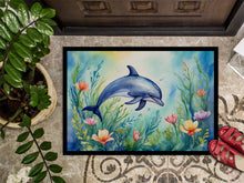 Load image into Gallery viewer, Spring Dolphin Doormat-24x36 Indoor / Outdoor Rug | Made in USA
