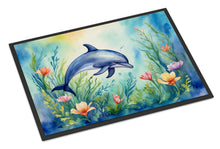 Load image into Gallery viewer, Spring Dolphin Doormat-24x36 Indoor / Outdoor Rug | Made in USA